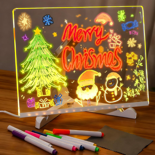 GlowSketch™ Light-Up Drawing Board - Inspires Creativity Without Screens