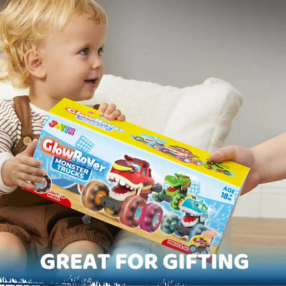 GlowRacers™ - Light-Up Monster Trucks That Bring Joy to Every Little Racer